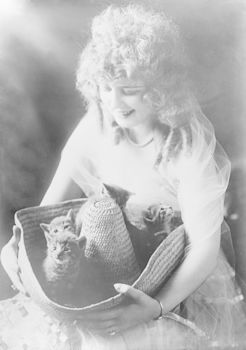 Alma Hanlon with Kittens #uBRywNBo6WM