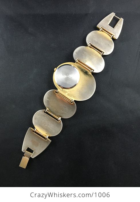 Beautiful Vintage Gold Tone St Marin Quartz Wrist Watch Small - #f9oFQGq41p4-3