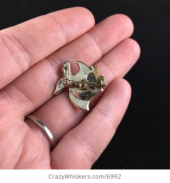 Vintage Fish Brooch Pin Jewelry - #mQNy3b4JX9o-4