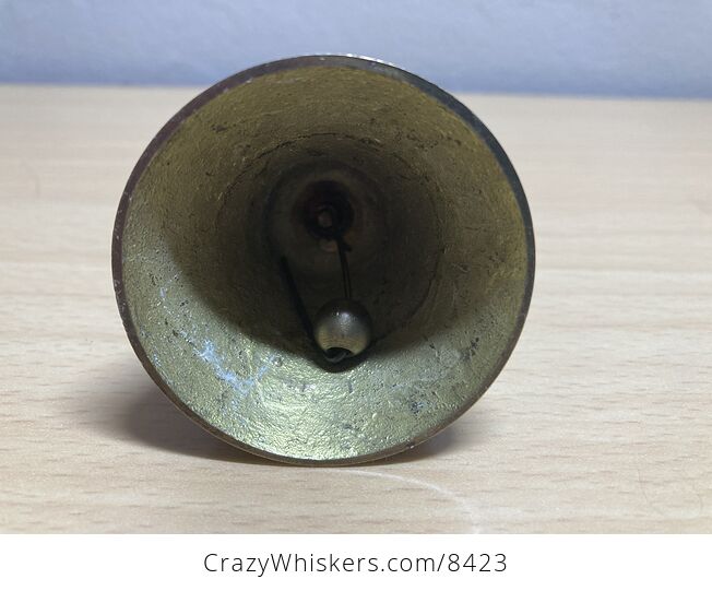 Brass Heron Stork Crane Bell - #5K6v7Qb2Li4-5