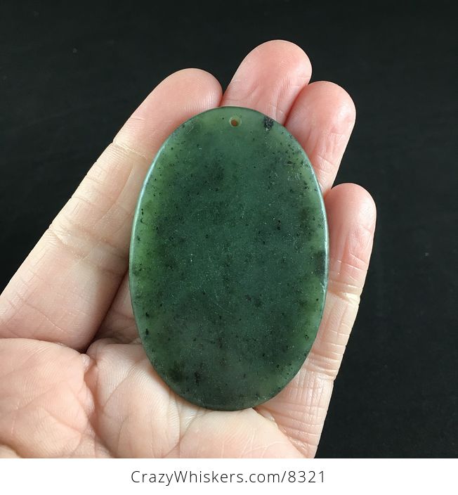 Carved Green Bi Yu Jade Stone Horse Pendant Jewelry - #OsXjWBvSZoI-2