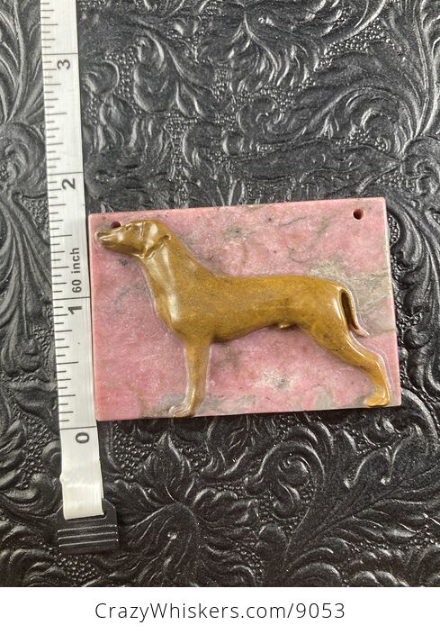 Dog Stone Cabochon Jewelry Mini Art Ornament - #4QKKKE1jPZA-5