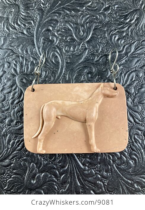 Dog Stone Pendant Jewelry Mini Art Ornament - #nMvbNdC6Qq4-2
