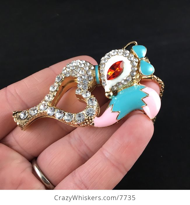 Flirty Fox Heart Pendant Necklace Jewelry - #Wrj14VotD5Q-5