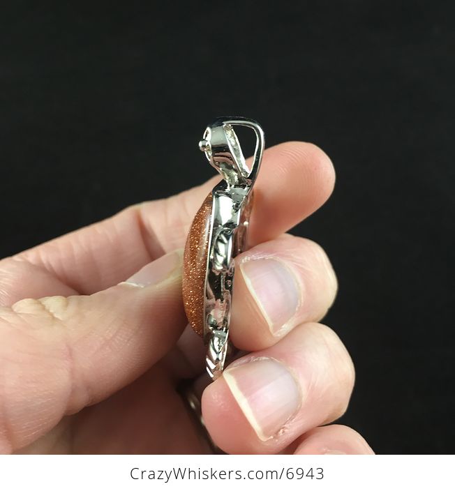 Goldstone Turtle Pendant Jewelry - #BlG6bWRuhRg-4