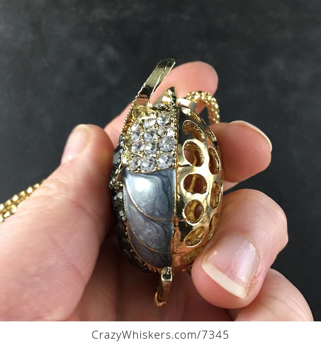 Gray Owl Jewelry Necklace Pendant - #0jdi9xjRTKo-4