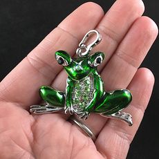 Green Frog Pendant #5GxgXABrVCU