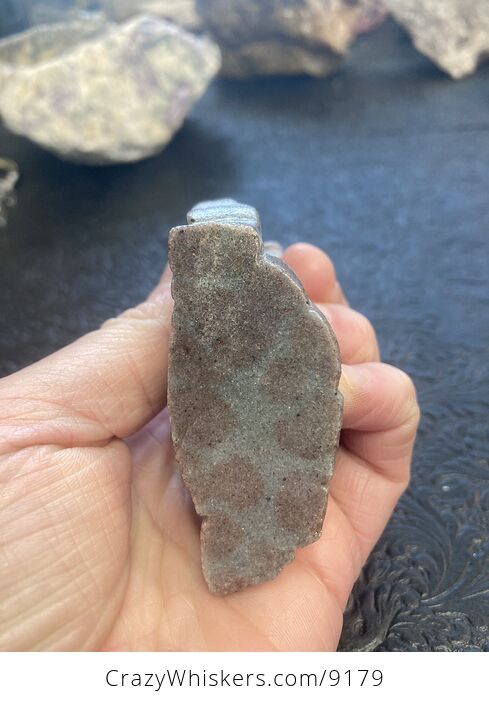 Hand Carved Crystal Stone Pegasus Quartzite Figurine - #pefdixIvk0Y-5