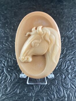 Horse Carved Mini Art Red Malachite Stone Pendant Cabochon Jewelry #1HyMN9OyS6g