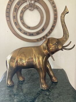 Large Brass Elephant Statue #fNYzuICHV54