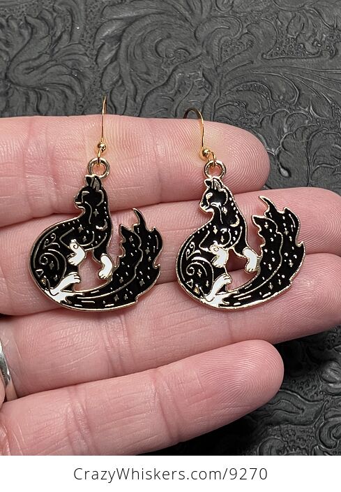 Magical Fox Witchy Earrings - #6XlOyUKm4HY-1