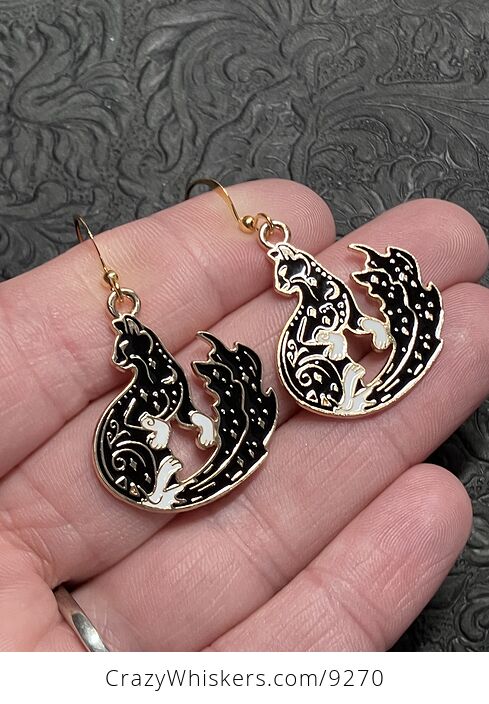 Magical Fox Witchy Earrings - #6XlOyUKm4HY-2