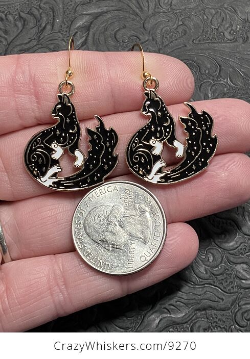 Magical Fox Witchy Earrings - #6XlOyUKm4HY-4