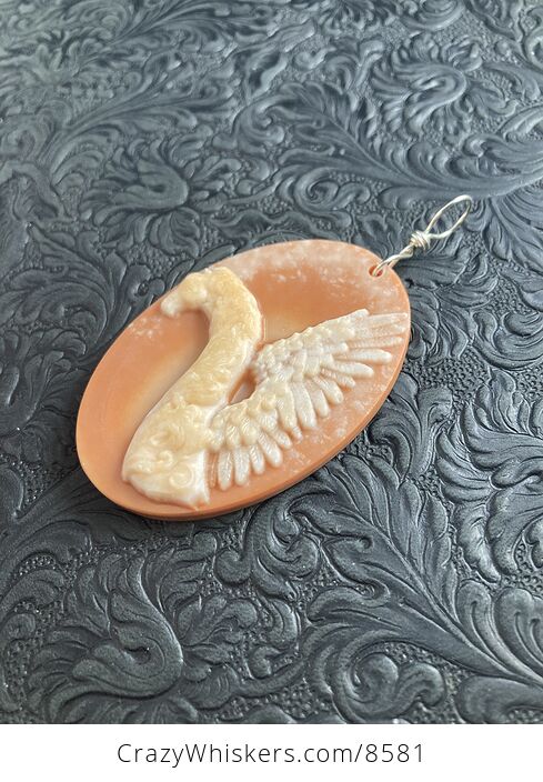 Pegasus Pendant Jewelry Jasper Stone Mini Art Ornament - #r5IZyKnoYa4-2