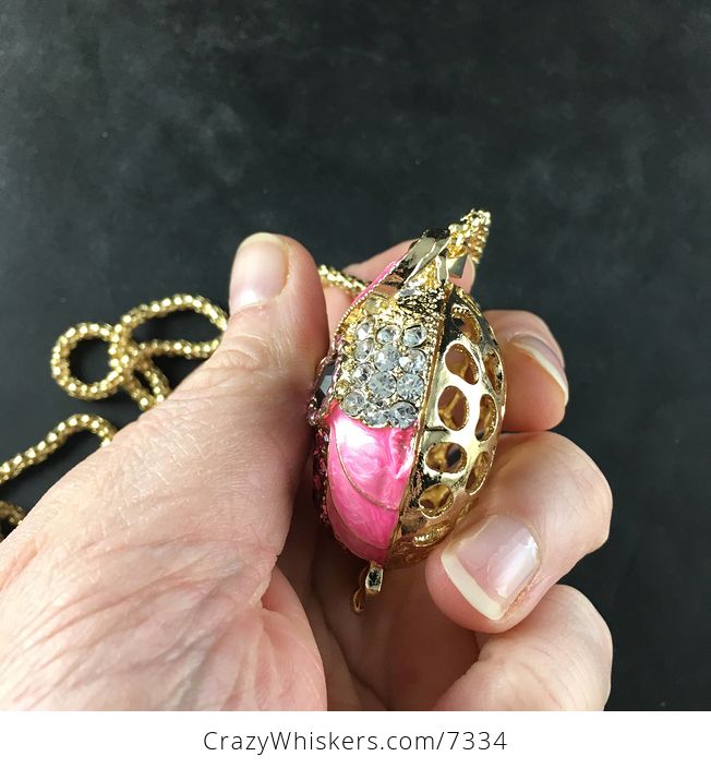 Pink Owl Jewelry Necklace Pendant - #EnwMZynCjNA-5