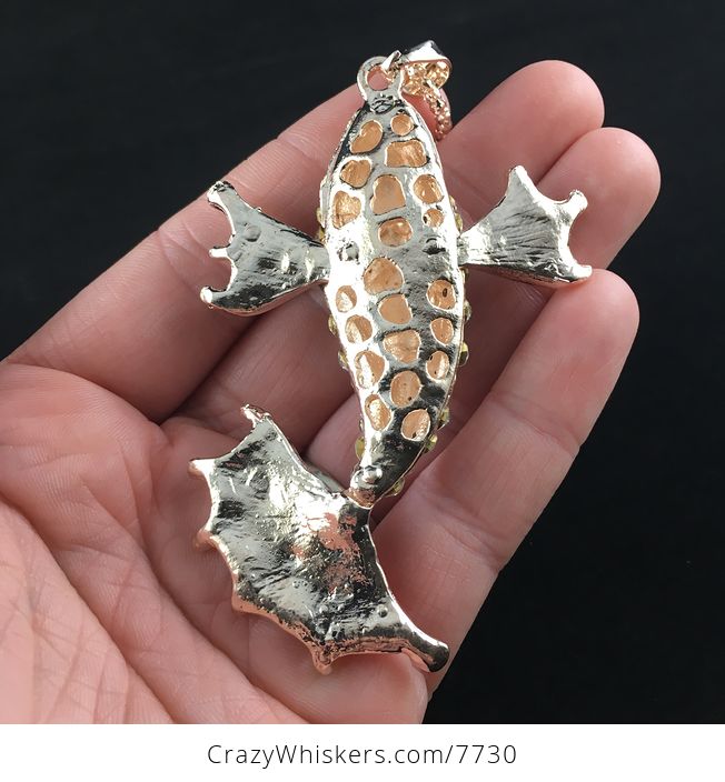 Red Koi Carp Fish Jewelry Necklace Pendant - #Vmc4l5LJ404-5