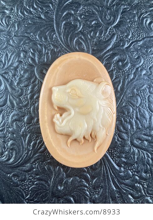 Tiger Carved Mini Art Jasper Stone Pendant Cabochon Jewelry - #lvqG72egDqQ-5