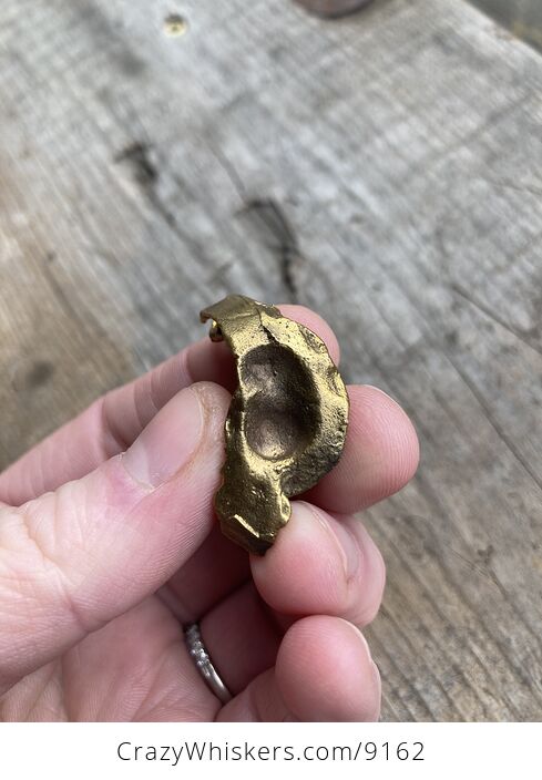 Tiny Brass Snail Figurine - #ufDhPiv8MwA-3