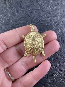 Tiny Brass Tortoise Turtle #0bAqbw0eZ4Y