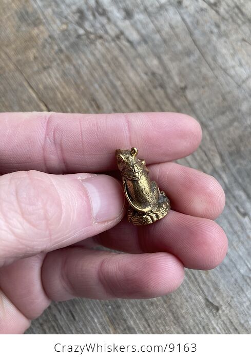 Tiny Rat Brass Figurine - #WCKMZg7aicQ-5