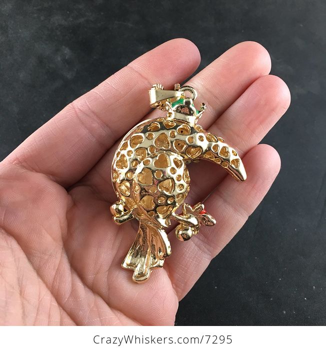 Toucan Bird Pendant Jewelry Necklace - #NVisxsOBcac-5