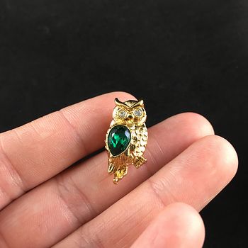 Vintage Avon Wilderness Owl Brooch Jewelry Pin #Tfiuef69w5U