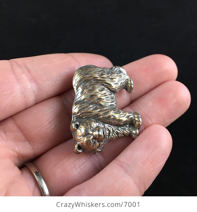 Vintage Bear Jewelry Brooch Pin - #KbHXnHz6OIg-2