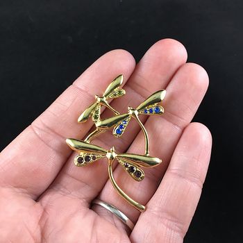 Vintage Dragonfly Brooch Jewelry Pin #demv4EZQ8U8
