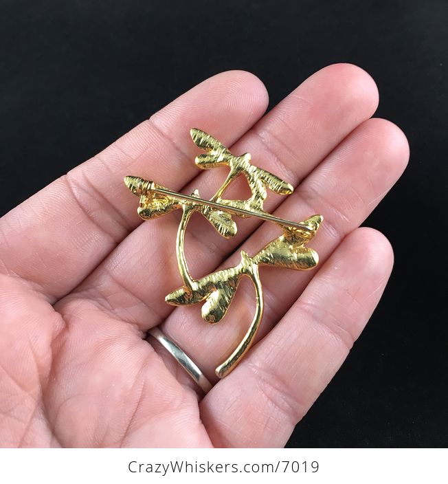 Vintage Dragonfly Brooch Jewelry Pin - #demv4EZQ8U8-5