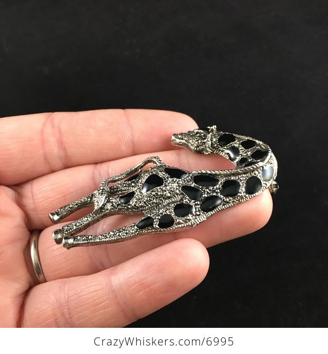 Vintage Giraffe Brooch Pin Jewelry - #69nSm2vWc64-3