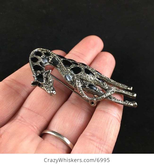 Vintage Giraffe Brooch Pin Jewelry - #69nSm2vWc64-4