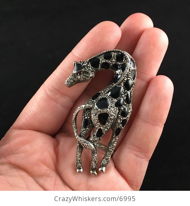Vintage Giraffe Brooch Pin Jewelry - #69nSm2vWc64-1