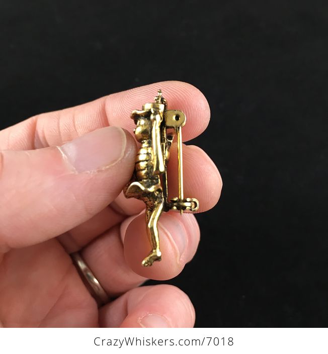 Vintage Honey Bee Jewelry Brooch Pin - #vUHdjDK5MJQ-3