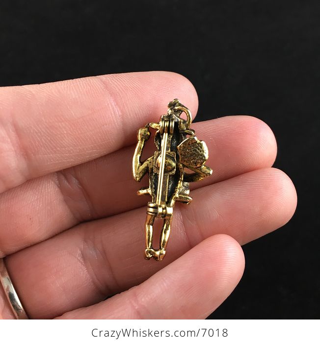 Vintage Honey Bee Jewelry Brooch Pin - #vUHdjDK5MJQ-4