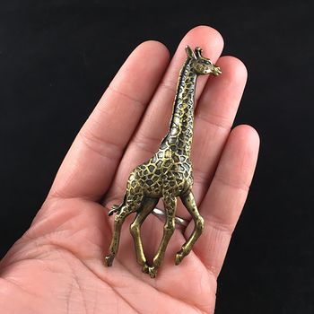 Vintage Jj Jonette Giraffe Brooch Pin Jewelry #J5HGrPChq8w