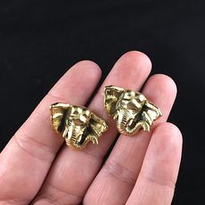 Vintage Pair of Clip on Elephant Earrings #k0gfBn1juvE