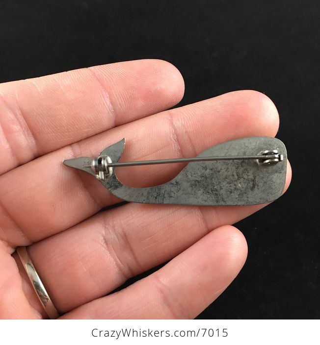 Vintage Whale Brooch Pin Jewelry - #hmNIKvc8WuU-3