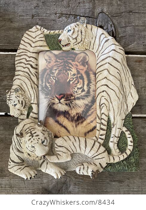 White Tiger Picture Frame - #KlO4lyBYQj8-1
