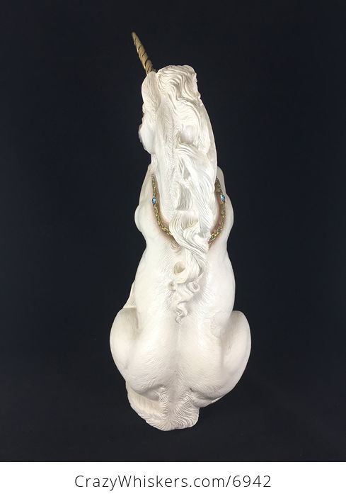 Windstone Stallion Unicorn Statue by Melody Pena 1984 - #ovuYVxIXYes-5